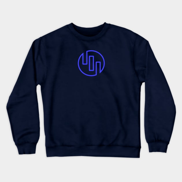 Viltrumite -Blue Logo Crewneck Sweatshirt by Super T's